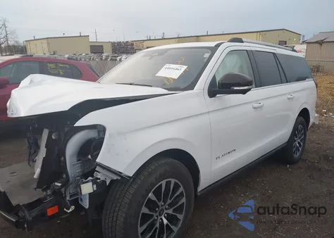 2025 Ford Expedition Platinum Max from USA, damaged, VIN 1FMJK1M84SEA08706